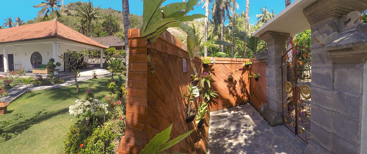 Your private entrance to paradise